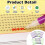 6 Pcs Ruler with 3 Dot Pen 5