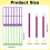 6 Pcs Ruler with 3 Dot Pen 3