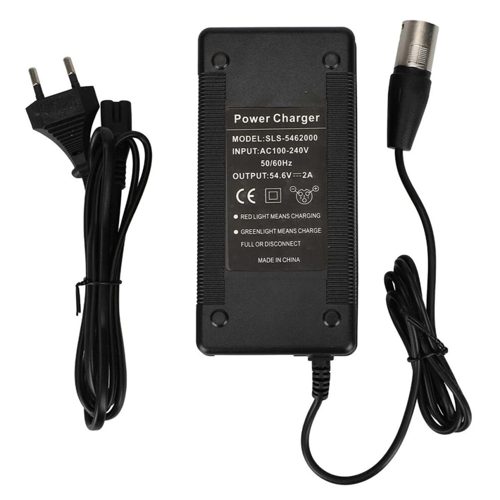 54.6V 2A Electric Scooter Power Adapter Battery Charger 4852044402854