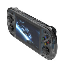 R36H PRO MAX Retro Handheld Video Game Console 4.2inch Screen Black