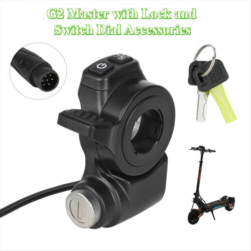 Gashebelschalter mit Verriegelung für G2 Master Scooter 2