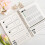 4 Pcs Metal Planner Stencil Journal Engraving Small Letter Stencils 6