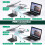 Verbesserter 4-Port-Gigabit-Mini-Ethernet-Adapter 4