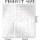 4 Pcs Metal Planner Stencil Journal Engraving Small Letter Stencils 5