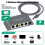 Verbesserter 4-Port-Gigabit-Mini-Ethernet-Adapter 5