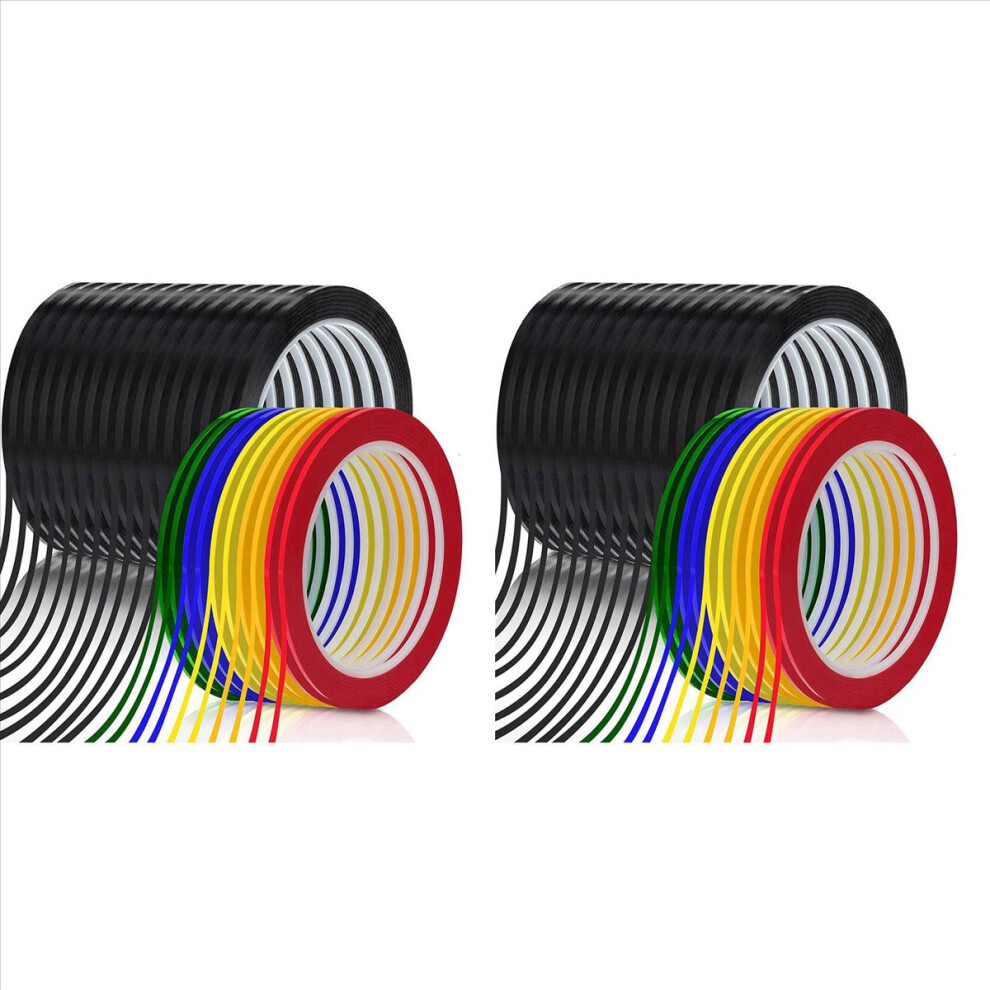 24 Rolls Whiteboard Thin Tape 216 Feet Per Roll 4853020728289