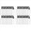 16pcs Sublimation Luggage Tags PU Leather Name Tag 1