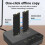 M.2 Dual Bay SSD Enclosure External Hard Disk Docking Station 6