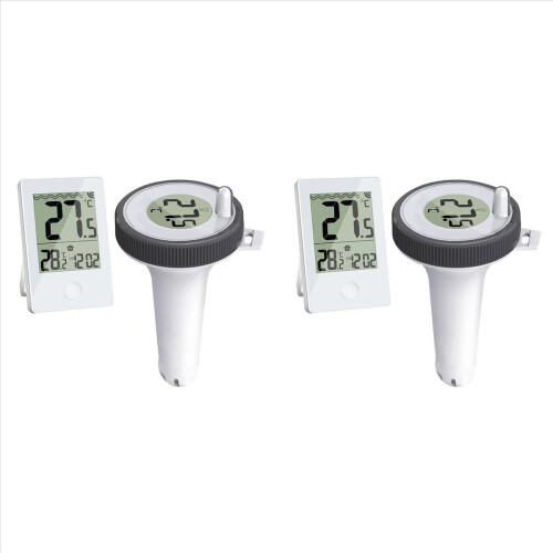 Schwimmendes Schwimmbadthermometer, leicht ablesbar, digital 1