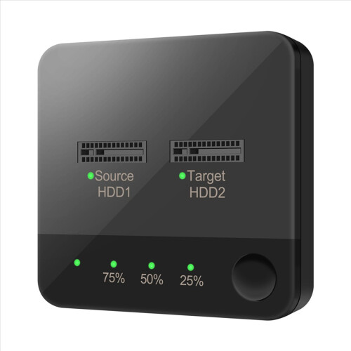 M.2 Dual Bay SSD Enclosure External Hard Disk Docking Station 2