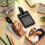 16pcs Sublimation Luggage Tags PU Leather Name Tag 7