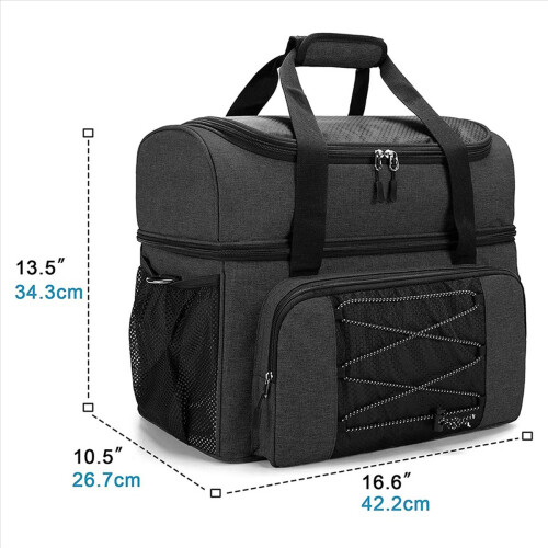 Bowling Bag, Tote with Cups and Padded Divider 2