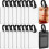 16pcs Sublimation Luggage Tags PU Leather Name Tag 4