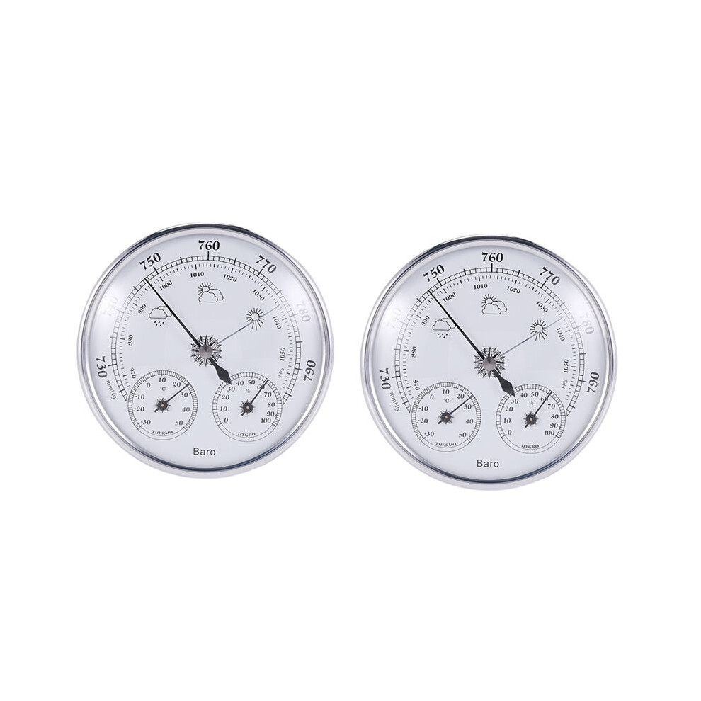 Household Thermometer Hygrometer Air Weather Instrument Barometer 4853020732996