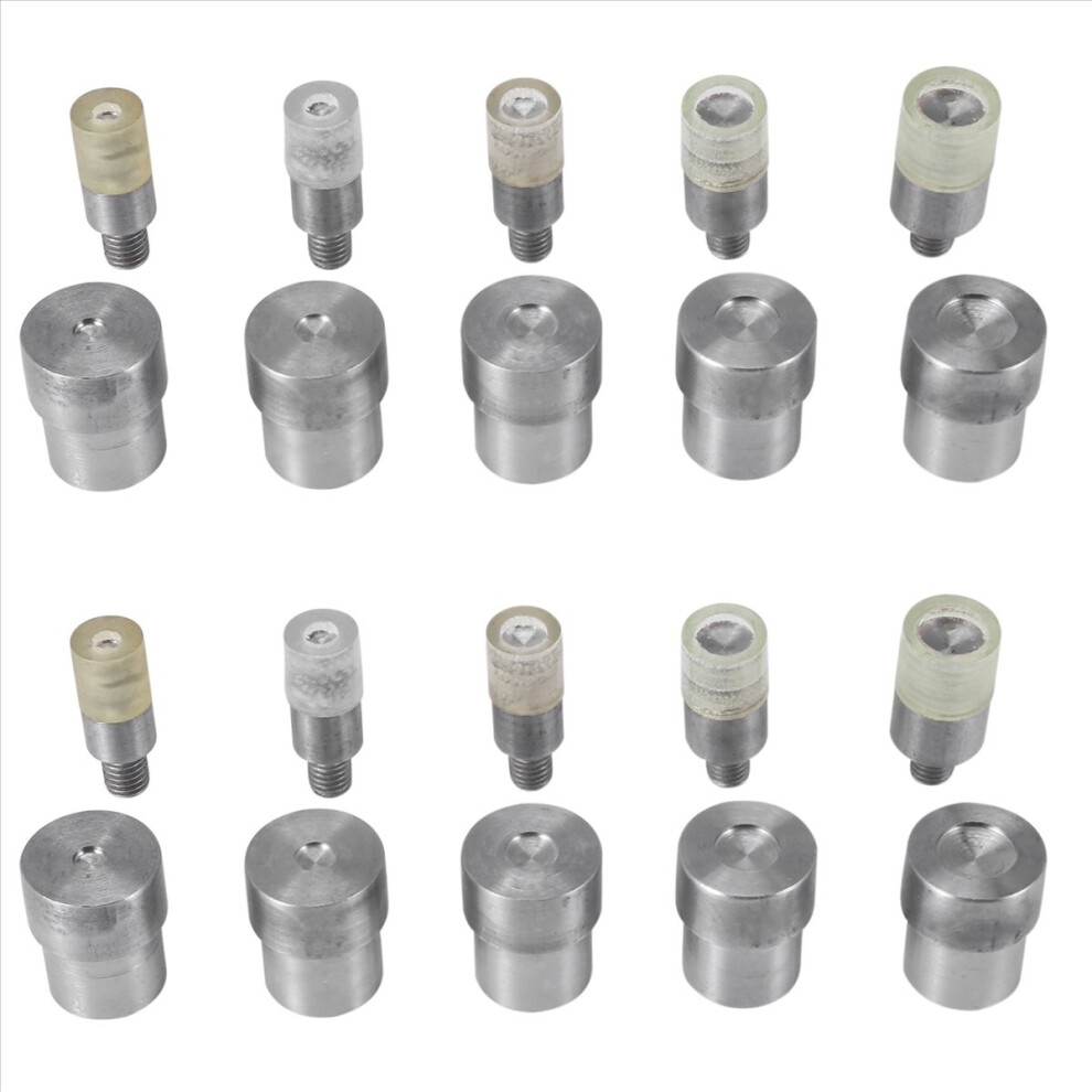 5 Sets Double Caps Rivets Dies(5Mm/6Mm/8Mm/10Mm/12Mm) 4853020732767