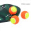 9 PCS Elasticity Soft Beach Tennis Ball High Quality Training 6