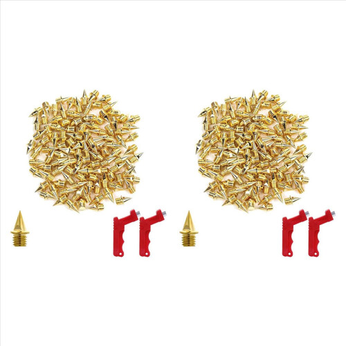 120Pcs 1/4 Inch Track Spikes for Shoes,Replacement