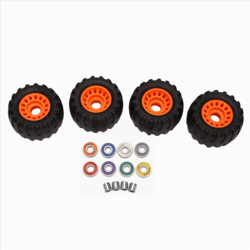 Skateboard-Longboard-Rollen (4er-Set inklusive Kugellagerhülse) 2