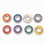 Skateboard-Longboard-Rollen (4er-Set inklusive Kugellagerhülse) 4