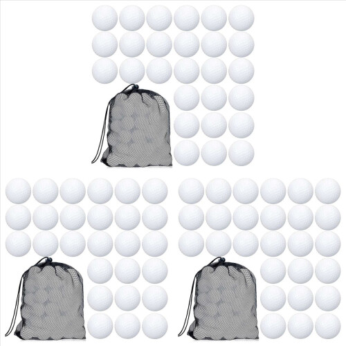 100 Pcs Golf Practice Ball Hollow Training Balls 1