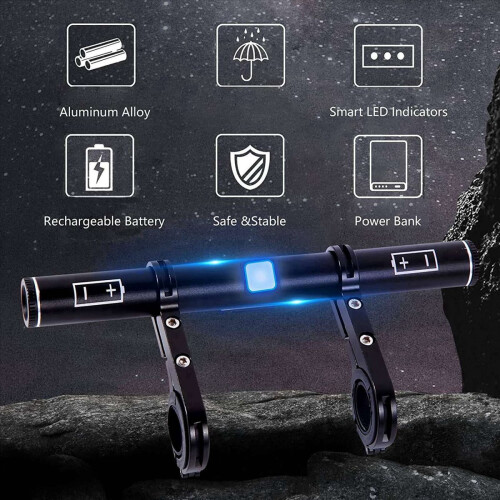 Bike Handlebar Extender USB Bicycle Extension Mount 2