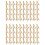 Mini Wood Display Easel, 80Pcs, Perfect for Displaying Small Canvases 1