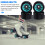 58x32mm Double Row Roller Skates Accessories Speed Wheels 8