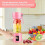 Draagbare blender mini voor shakes en smoothies met 6 messen 5