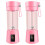 Draagbare blender mini voor shakes en smoothies met 6 messen 2