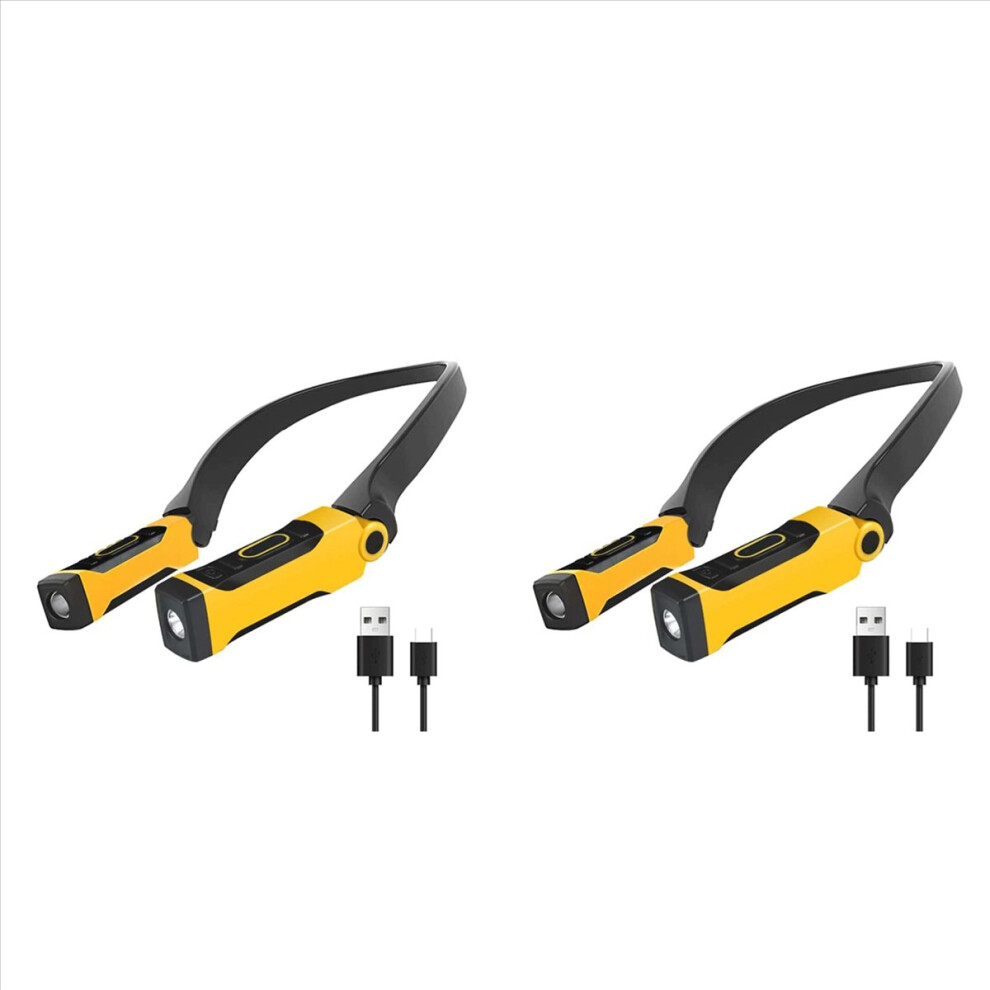 Photos - Flashlight Rechargeable USB Reading Lamp Neck Book Light,for Reading, Camping