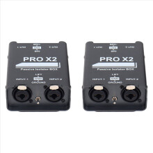Nieuwe 2-weg audio-isolator, XLR 6.5, Permalloy-isolator