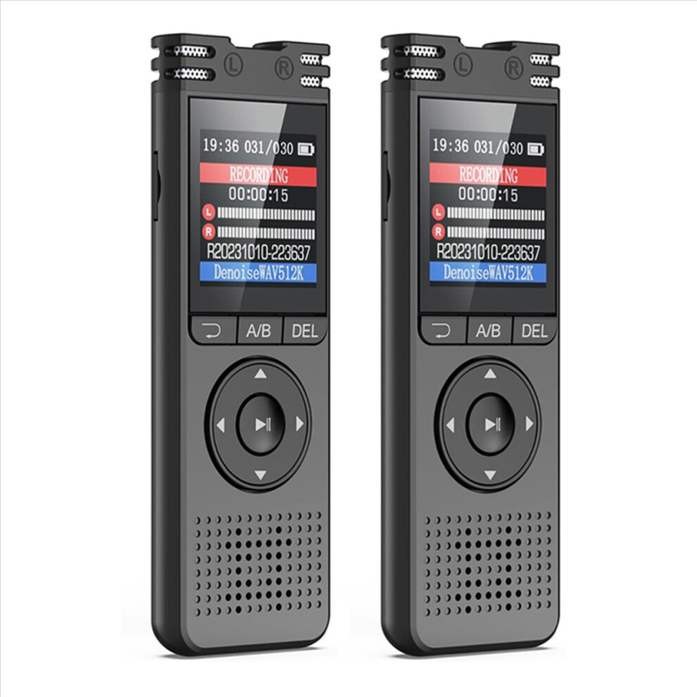 64GB Digital Voice Recorder with Playback Audio for Lectures Meeting-image-OPC-PMQPZDY-NEW