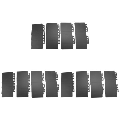 26 Pcs Vinyl Record Dividers DVD Alphabetical 1