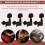 6PCS Tuners Tuning Heads Lock String Pegs Electric Guitar Machine 9