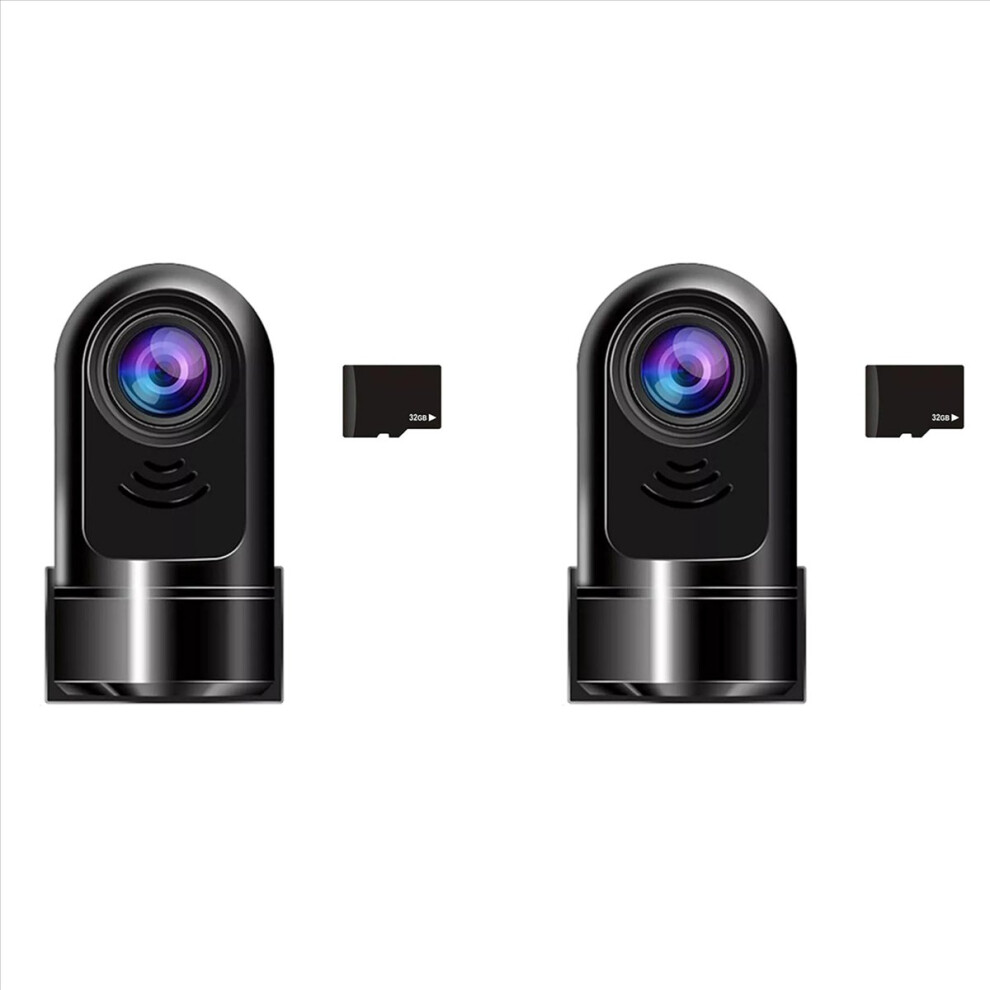 1080P Hd 360 Rotating Adas Dashcam, Car Dash Camera With 32Gb Card 4853020735997