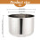 Stainless Steel Rice Cooker Inner Pot 5L,with Scale 3