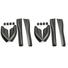 4 stuks dakrails, eindkap voor 2004-2008