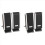 2 Pcs USB Computer Speakers Stereo 3.5mm with Ear Jack for Desktop 3