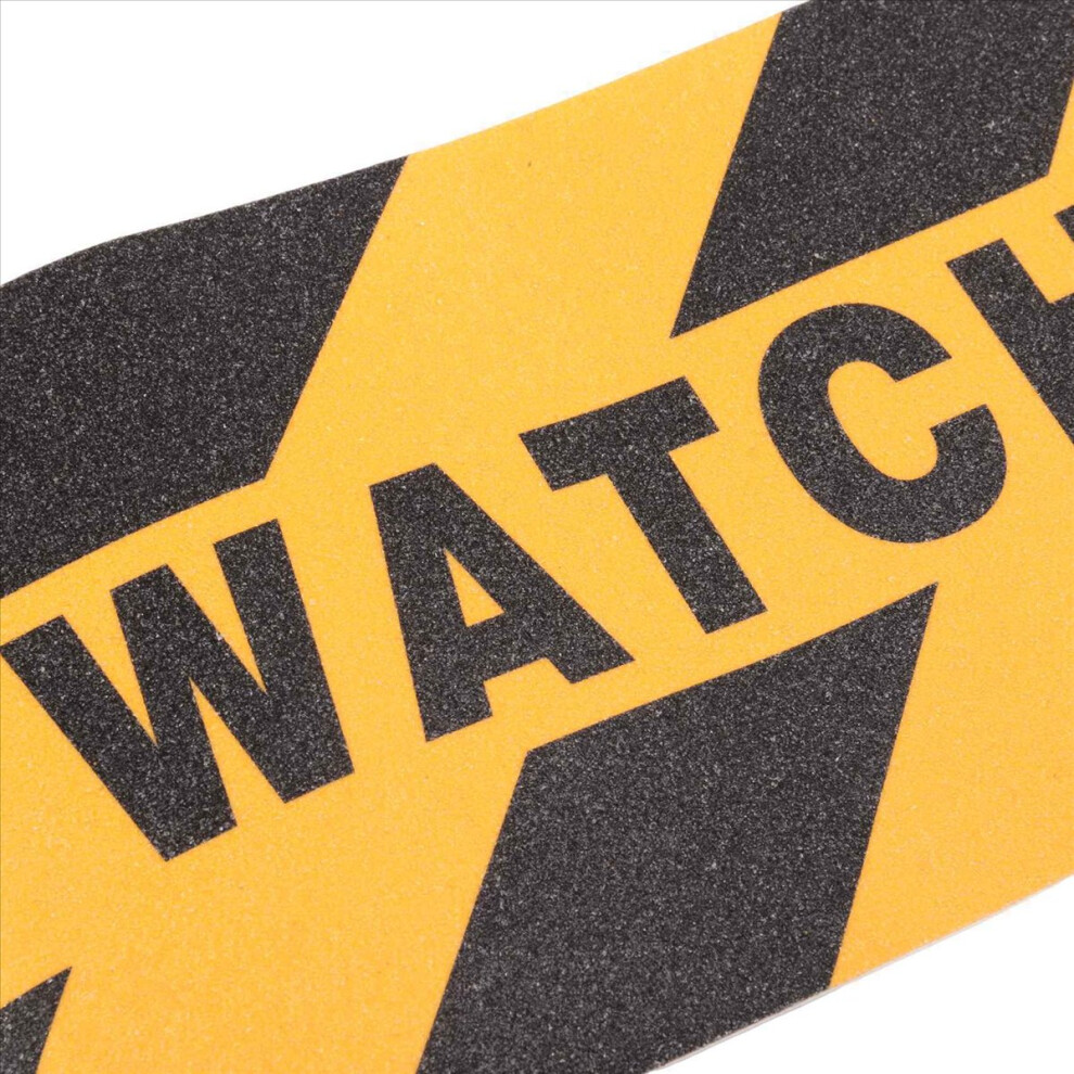 Watch Your Step Floor Decals Stickers 6X24 Inch Warning Sign Sticker 4853020749734