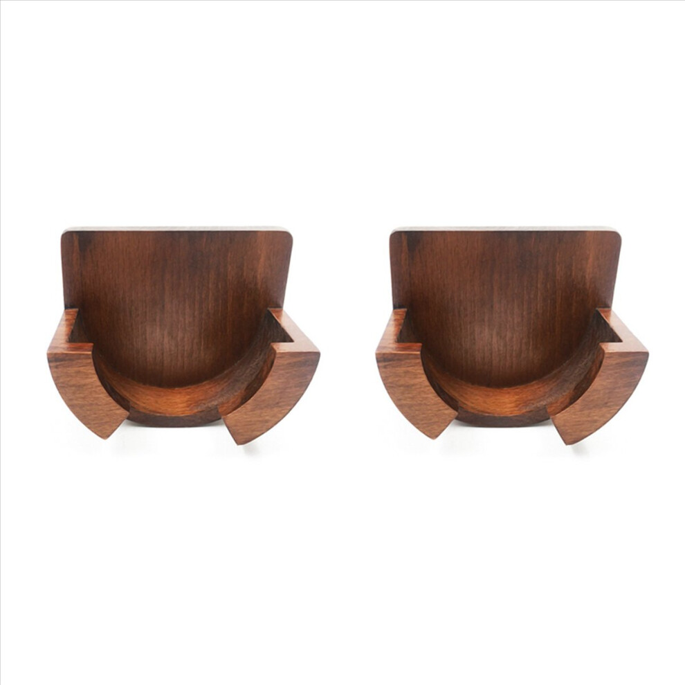 Coffee Portafilter 51Mm-58Mm Wall Rack Wood Filter Holder 4853020749529