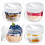 4 Pcs Overnight Oats Container with Lids and Spoons, 20Oz 3