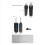 Nieuwe draadloze microfoon UHF XLR-zender en -ontvanger 6