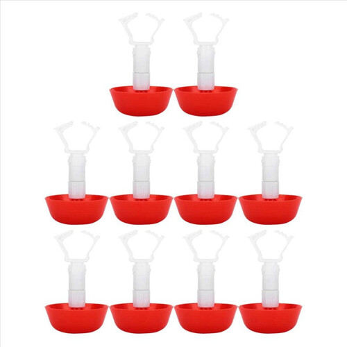10Pcs Chicken Drinker Hanging Cups Chick Automatic Drinking Fountain 2