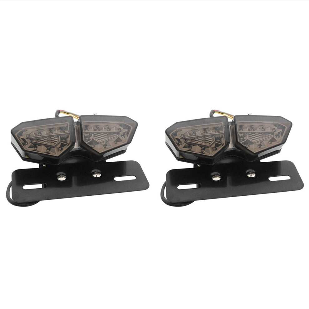 Tail Smoke Led Brake Tail Turn Signal Black/Red/Light 4853020754844
