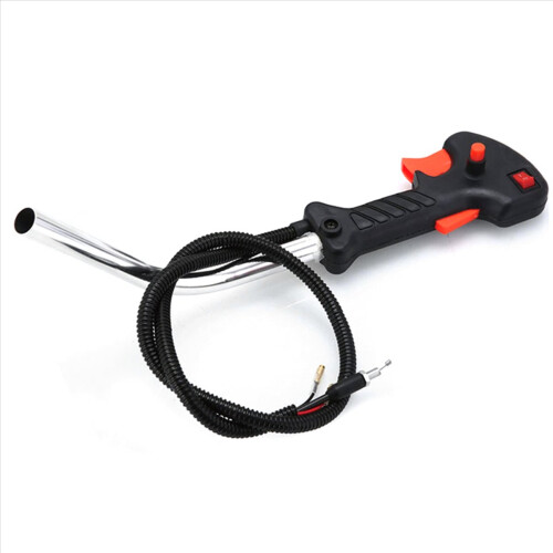 Tube Handle Throttle Trigger Cable Aluminum String Trimmer Parts 2