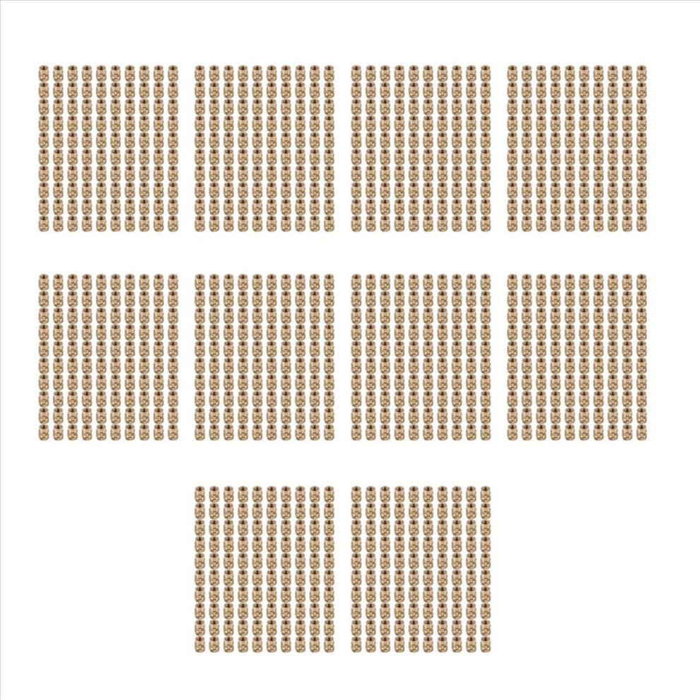 100Pcs Thread Knurled Brass Threaded Embedment Nut for 3D Printer-image-OPC-PMQQ5ZM-NEW