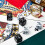 48 Pieces 16mm Dice D6 Square for ,,Card Gaming 5