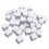16MM Acrylic Cubes Blank Dice for ,Math Counting 50PCS 6