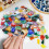 Triangular Mosaic Tiles, MulticolorDIYglass Making Sets 6
