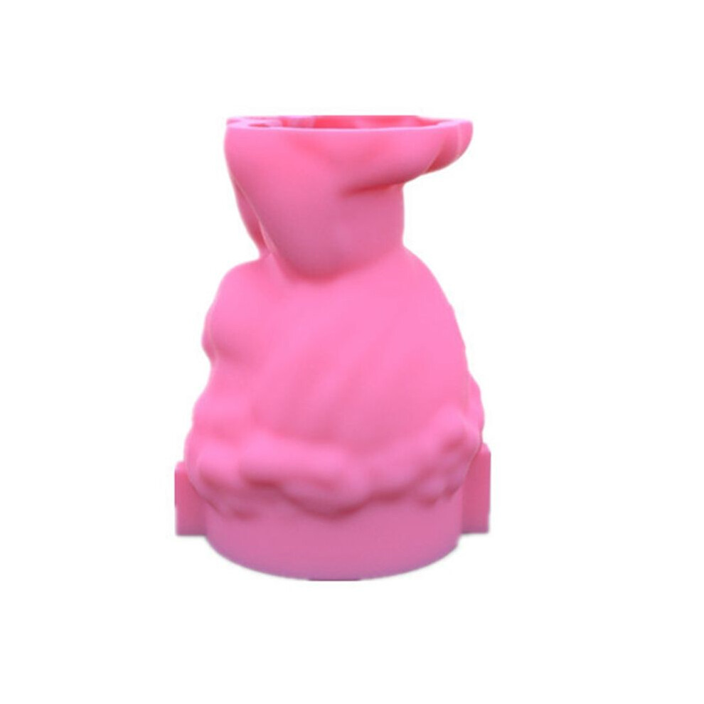 Silicone Mold 3D Cute Girl Flower Pot Mould DIY Handmade Crafts-image-OPC-PMQQGYX-NEW